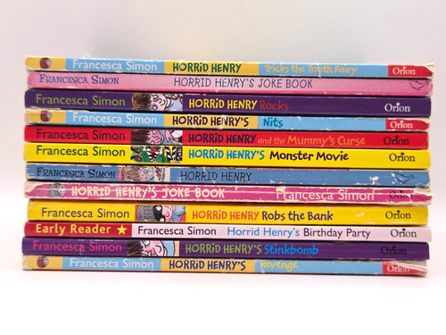 Horrid henry books - 12,