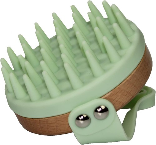 Scalp massager shampoo - shampoo, brush