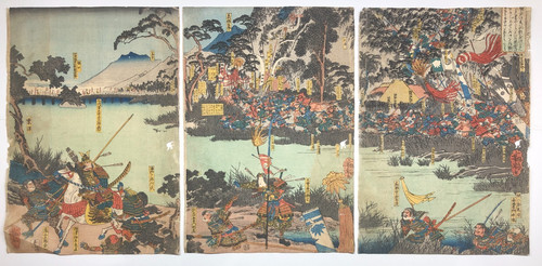 Yoshitora woodblock print - yoshitora,