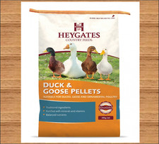 Heygates Duck & Goose Pellets 20kg Duck Goose Water Fowl Food Complete Feed