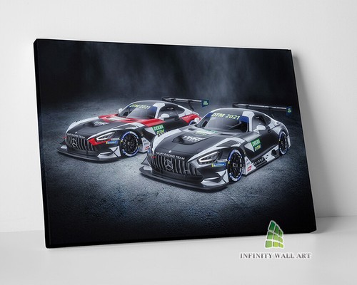 Racing car duo - car, canvas