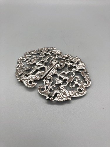 Victorian sterling silver belt - victorian,