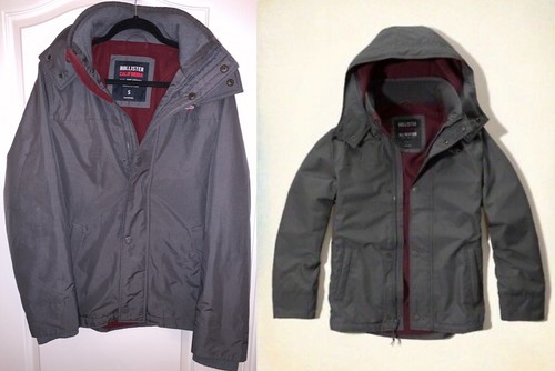Hollister mens hooded jacket - hollister,