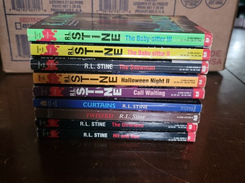 Stine point horror books - stine,