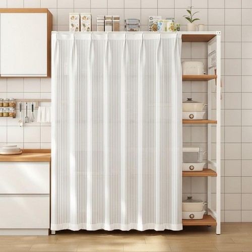 Bookcase curtain dustproof - curtain,
