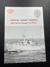 A Royal Navy pamphlet - Coastal Survey Vessels - Navy Days - 1980s.