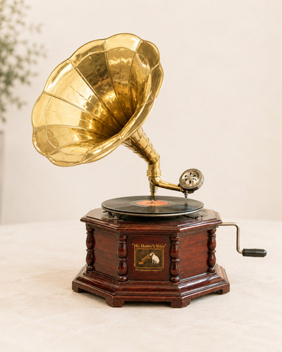 Gramophone octagonal - gramophone,