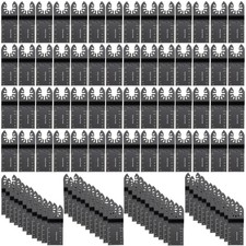 Uimoso 100x Oscillating Multi Tool Saw Blades Multi Tool Blades for Wood Plastic