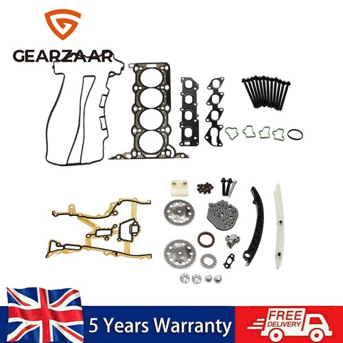 Head gasket set timing chain - head,