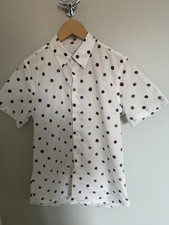 Men’s Paul Smith Polka Dot Shirt Sleeve Shirt In Size Medium . New Without Tags