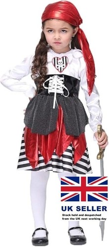 Girls pirate costume kids book - pirate,