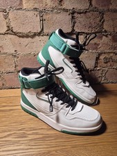 *** ZARA Women's White & Green