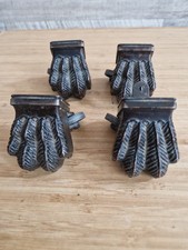 Job Lot Vintage Brass Lion Claw Feet Furniture Casters