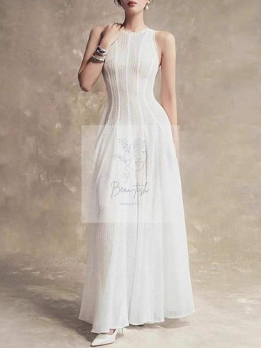 Lace round neck - lace,