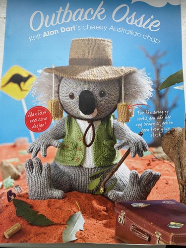 Alan dart toy - alan, knitting