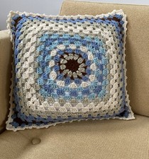 Hand Crocheted Throw Pillow