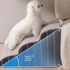 4 3 Steps Grey Dog Stairs Pet