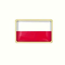 Poland flag Pin Badges.Polska