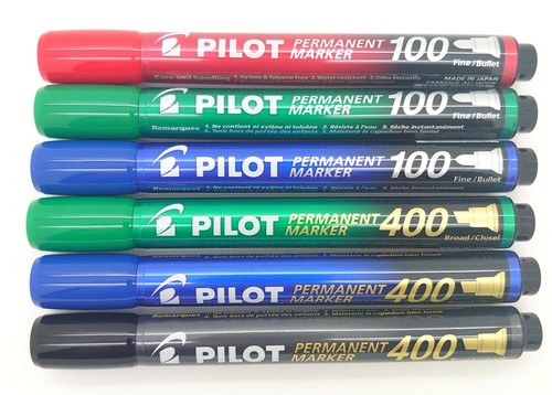 Pilot permanent marker pens - permanent,