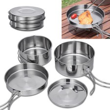 4X Stainless Steel Cookware