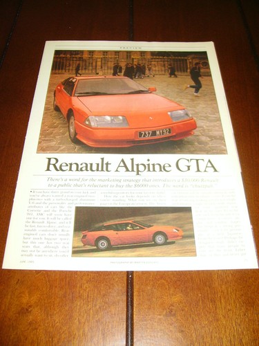 1985 renault alpine gta - 1985,