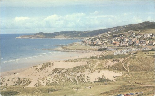 Woolacombe beach town - woolacombe,