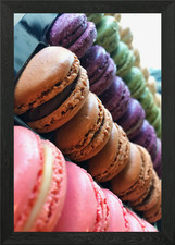 Macaroons Framed Wall Art