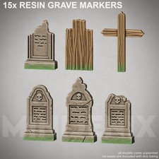 15x GRAVE STONES || Graveyard