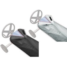 Efficient Pool Cover Solution 490x96cm Swimming Pool Solar Blanket Reel Roller