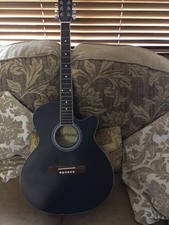 Eastwood Semi  Acoustic Guitar LA125EBK-FCEQ