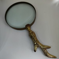 Antique Ornate handle 9" Magnifying Glass
