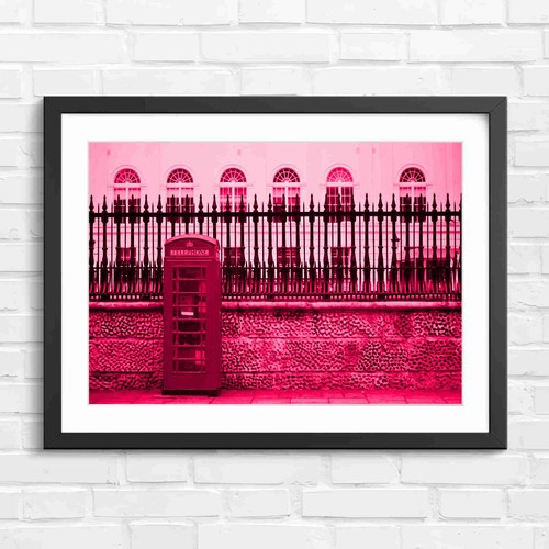 Iconic red telephone booth - iconic,