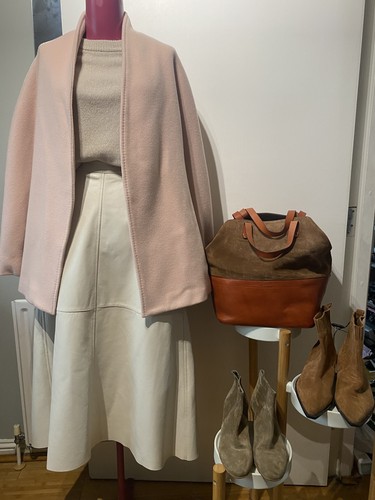 Zara pink manceto - pink, wool