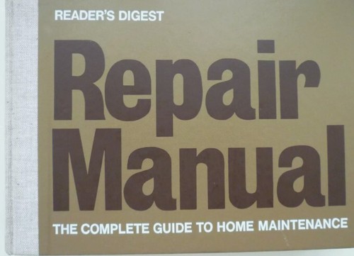 Reader digest repair manual - repair,