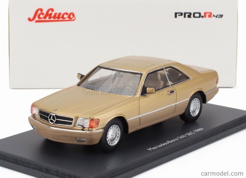 Mercedes 560sec gold - 560sec, (c126)