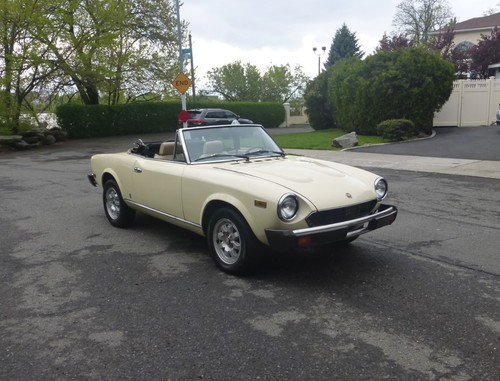 1982 fiat 124 spider - 1982,