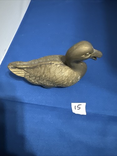 Brass geese duck - duck, figurine