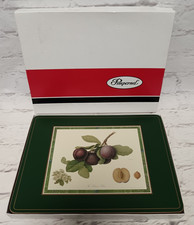 Set of 6 Large Pimpernel RHS Hookers Fruits Placemats Table Mats 30.5cm x 23cm