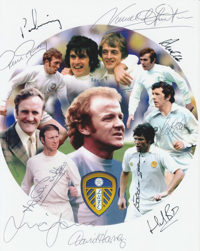 Rare multi signed photo - signed, leeds