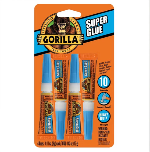 Gorilla super glue clear - gorilla, glue,