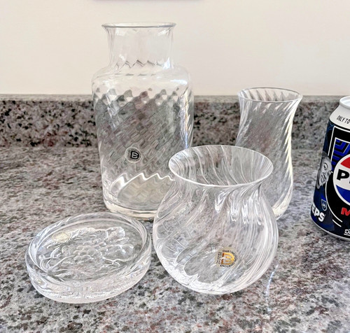 Dartington crystal 3 - crystal.,