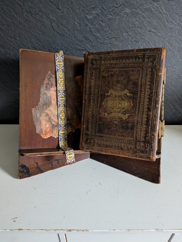 Vintage illustrated holy - vintage, bible