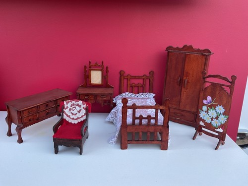 Dolls house bedroom furniture - house,