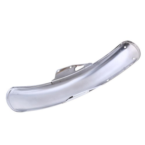 Chrome front wheel mudguard - ,