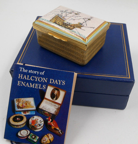 Halcyon days enamel - enamel, box
