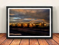 Deltic Framed print, Deltics