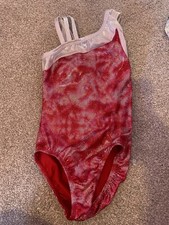 gymnastics leotard Snowflake Size Child Large