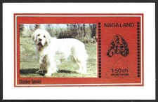 Nagaland, Dog, Clumber Spaniel, MNH M/S Imperf Sheet #M1769