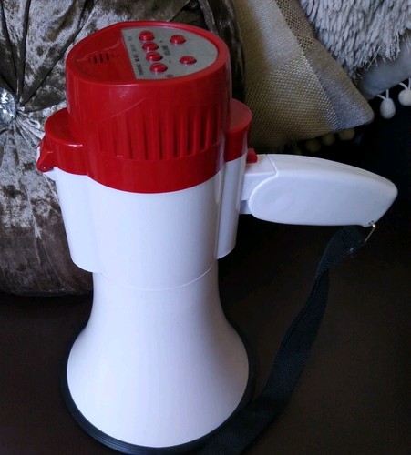 New portable speaker - new, megaphone