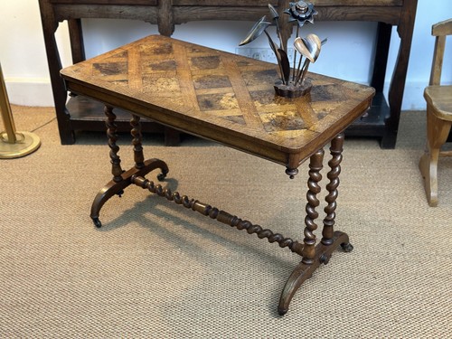 Antique parquetry barley twist - barley,